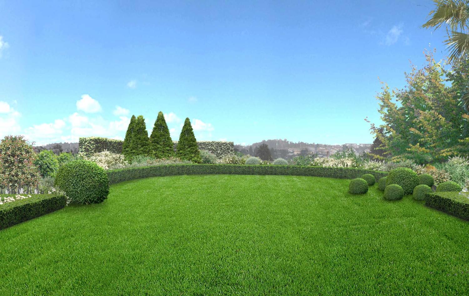 progetto di giardino di San Benedetto Group - Tecnica Verde a Cantù (Como)