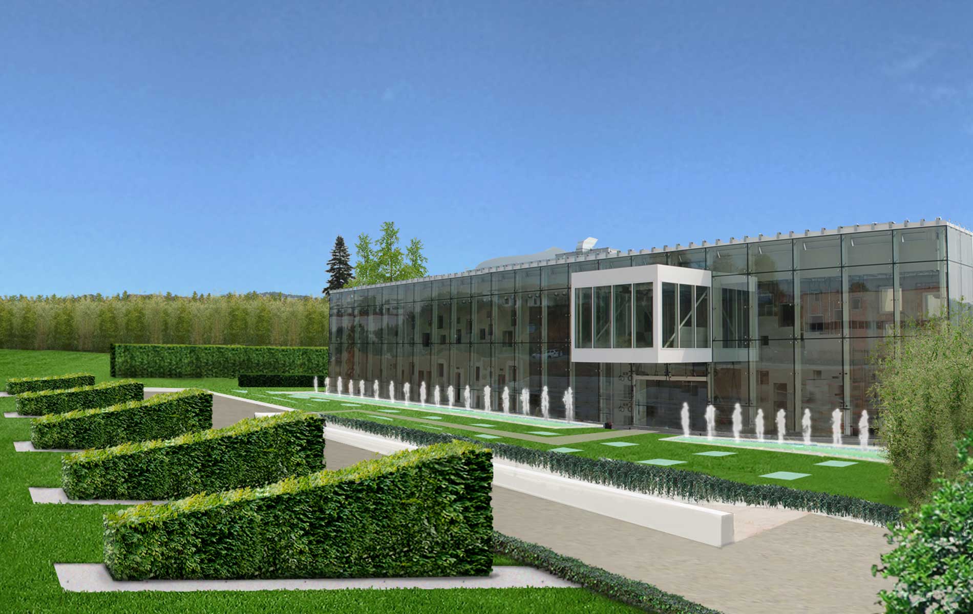 progetto di terrazzo di San Benedetto Group - Tecnica Verde a Rivoli Veronese