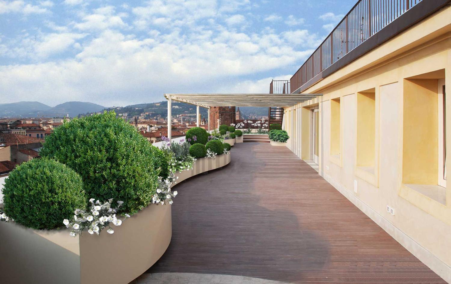 progetto di giardino di San Benedetto Group - Tecnica Verde a Verona