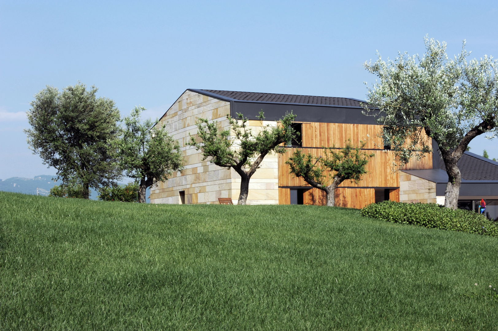 Realizzazione giardino contemporaneo a San Pietro in Cariano VR - San Benedetto Group