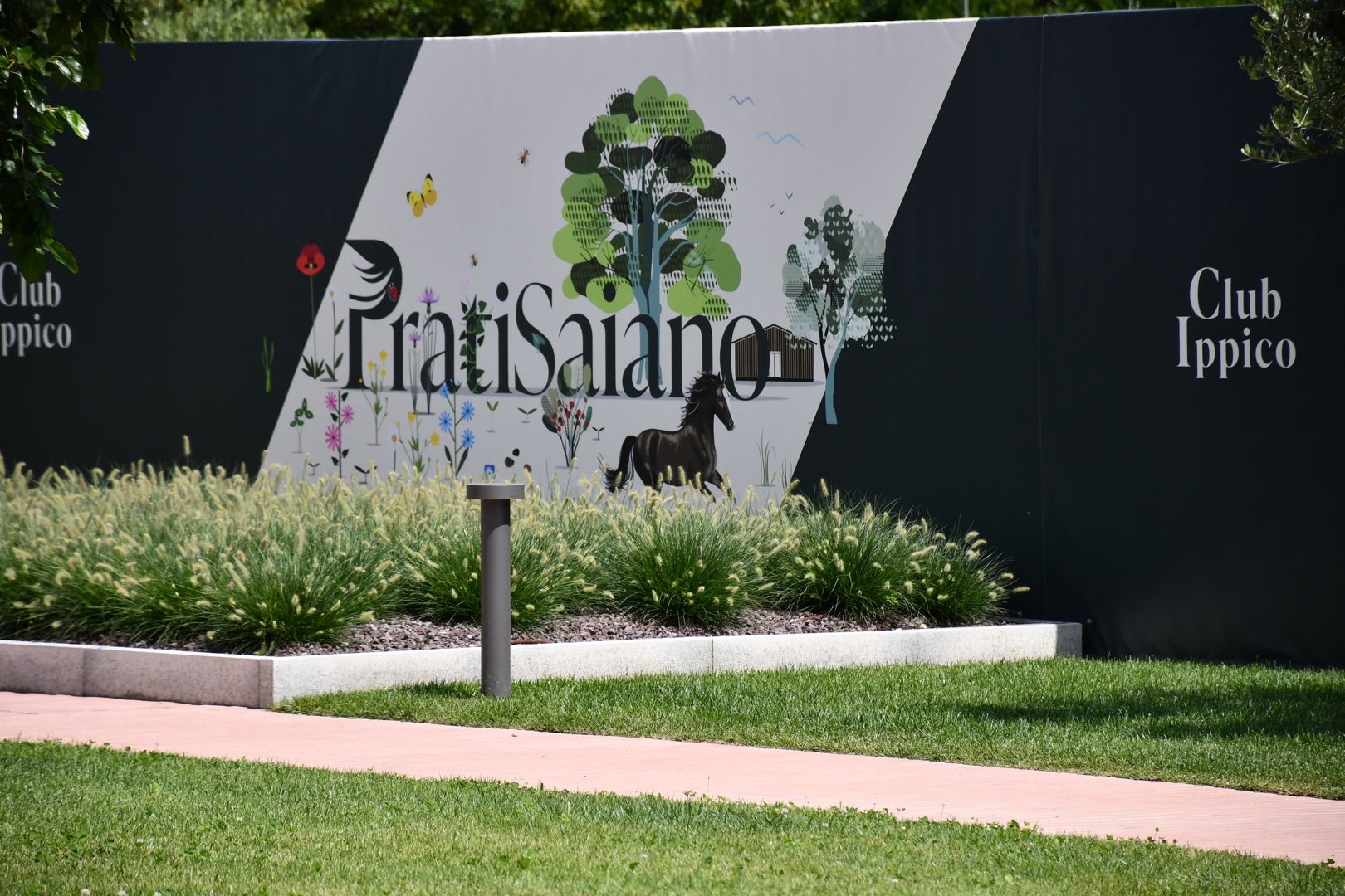 Realizzazione giardino aziendale in provincia di Trento - San Benedetto Group